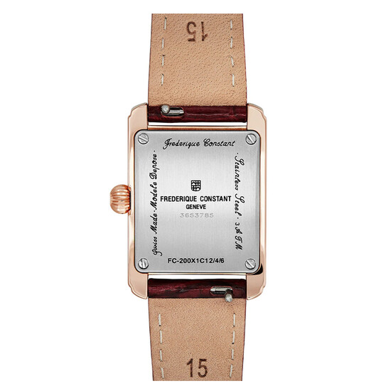 Dekiel zegarka Frederique Constant Carree Ladies