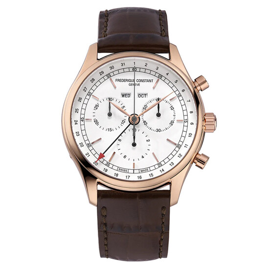 Szwajcarski zegarek Frederique Constant Classics Quartz Chronograph Triple Calendar