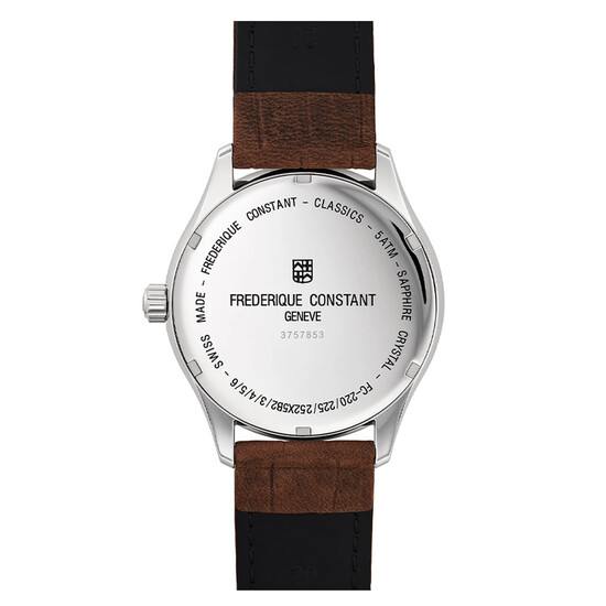 Dekiel zegarka Frederique Constant Classics Quartz