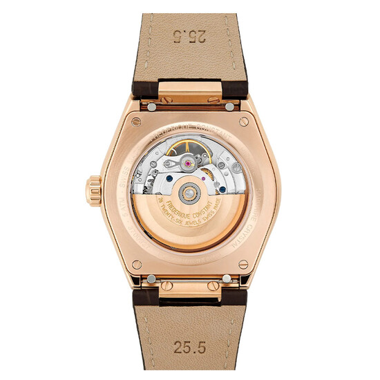 Transparenty dekiel zegarka Frederique Constant Highlife Heart Beat