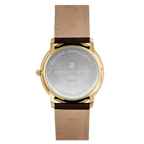 Dekiel zegarka Frederique Constant Slimline Gents