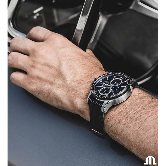 Maurice Lacroix Pontos S Chronograph na nadgarstku