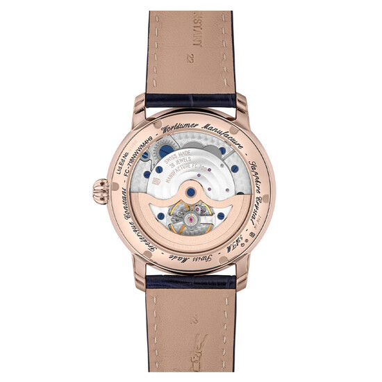 Przeszklony dekiel zegarka Frederique Constant Classics Worldtimer Manufacture Limited Edition