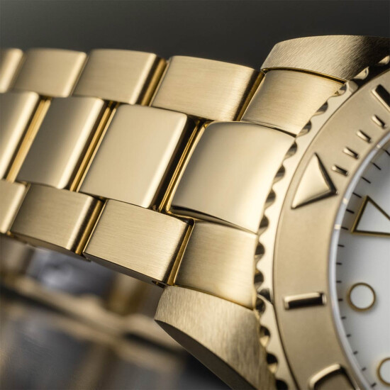 Bransoleta zegarka Davosa Ternos Medium Automatic 166.198.20 w kolorze złotym