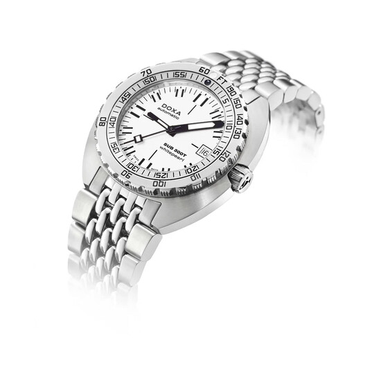 Nurkowy zegarek z białą tarczą Doxa SUB 300T