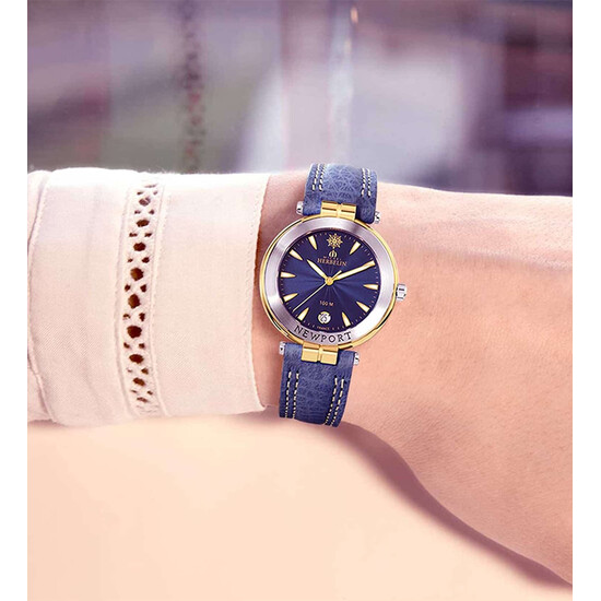 Zegarek Herbelin Newport Originals na nadgarstku