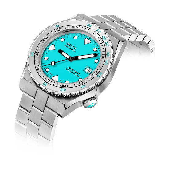 Zegarek nurkowy na bransolecie z przedłużeniem Doxa SUB 600T