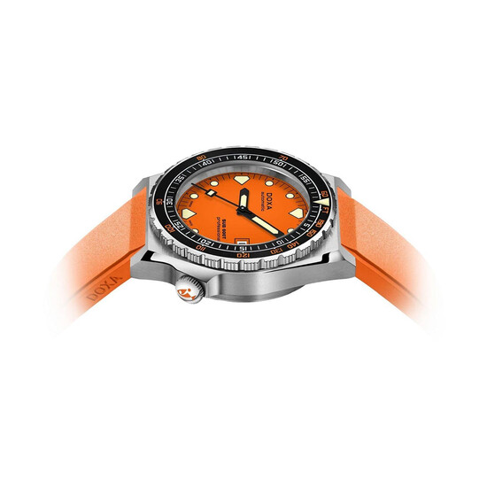 Zegarek nurkowy na pasku gumowym z klamrą Doxa Fish