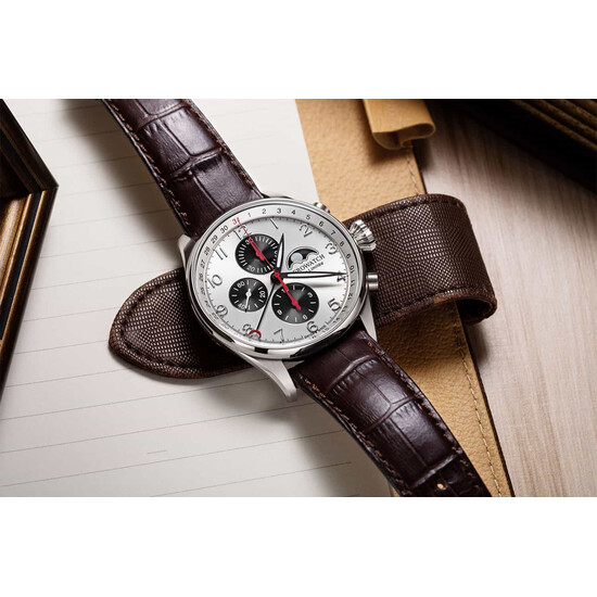 Zegarek Aerowatch Les Grandes Classiques Chrono Moon Phase Limited Edition