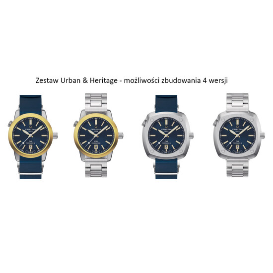 Możliwość zbudowania Certina DS+ Urban & Heritage