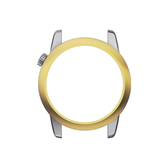 Koperta Certina DS+ Urban C852023298 ze złoconą ramką.