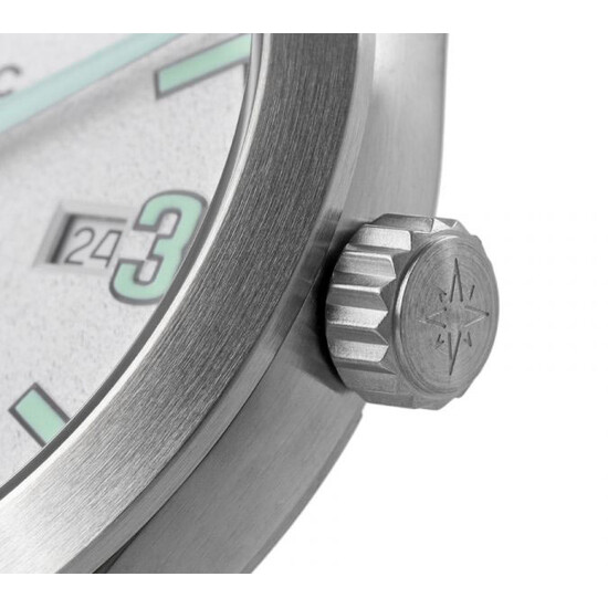 Koronka ze żłobieniem ułatwiającym uchwyt