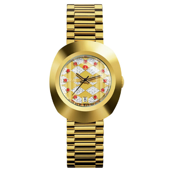 Damski zegarek pozłacany Rado Original Automatic