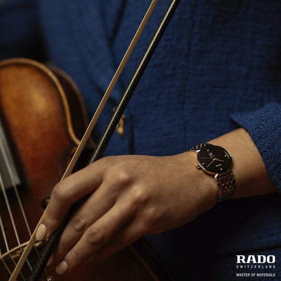 Zegarek Rado Florence Classic Diamonds na nadgarstku