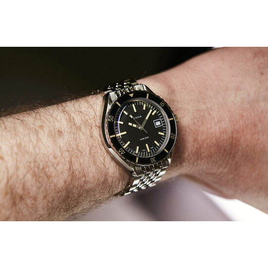 Doxa zegarek nurkowy na nadgarstek