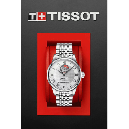 Tissot Le Locle Powermatic 80 Open Heart w pudełku