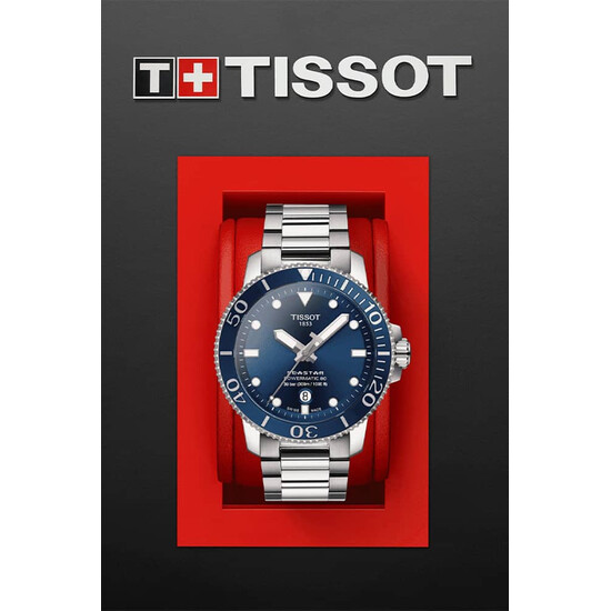 Tissot Seastar 1000 Powermatic 80 w pudełku