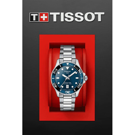 Tissot Seastar 1000 w pudełku