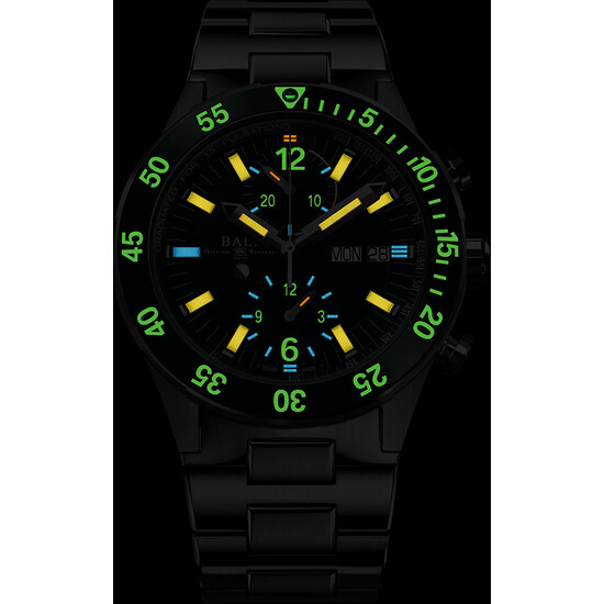 Zegarek z mikro rurkami z gazem H3