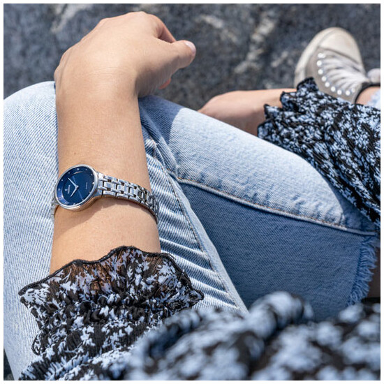 Zegarek damski z niebieską tarczą Festina