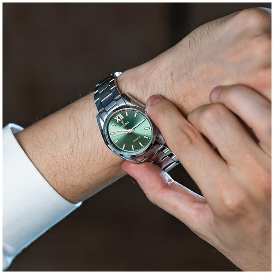 Zegarek damski z zieloną tarczą Festina Ladies Boyfriend