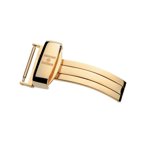 Zapięcie do paska Hirsch Plus kolor żółte złoto 22 mm