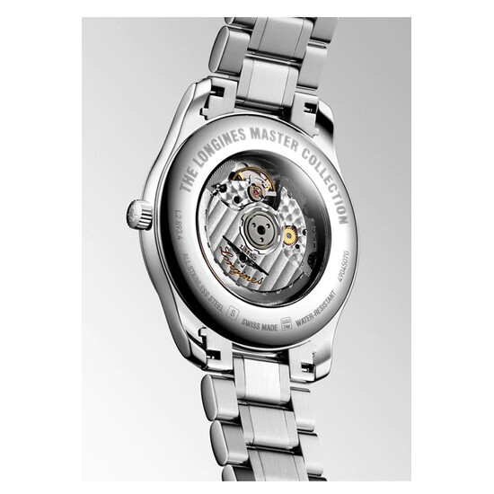 Tył zegarka Longines Master Collection
