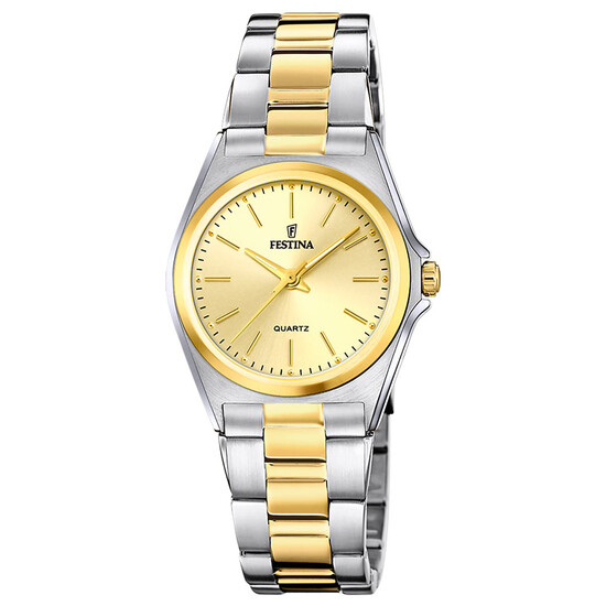 Zegarek damski na bransolecie bicolor Festina