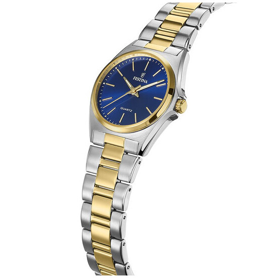 Pozłacany zegarek damski Festina