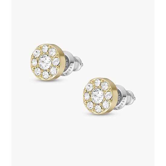 Okrągłe kolczyki Fossil