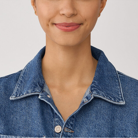 Pozłacane kolczyki z cyrkoniami Fossil