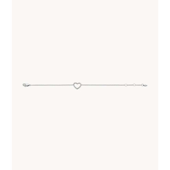 Bransoletka damska stal chirurgiczna Fossil