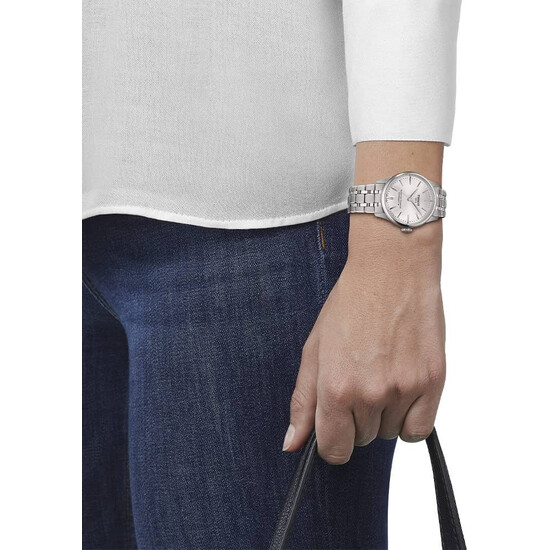 Zegarek Tissot na nadgarstku