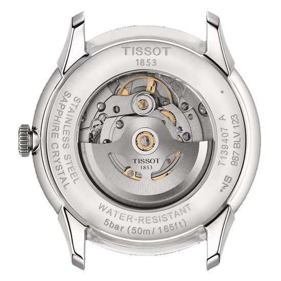 Tył zegarka Tissot