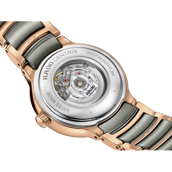 Zegarek damski Rado Centrix Automatic Diamonds R30019742, Wersja: szara , 2 image