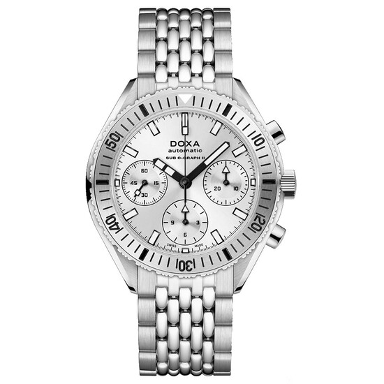 Nurkowy zegarek męski ze stali chirurgicznej Doxa SUB