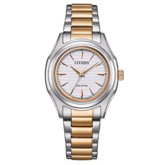 Zegarek damski Citizen FE2116-85A z białą tarczą