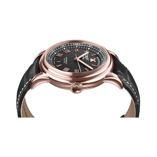 Zegarek z datownikiem i dniem tygodnia Aviator Day-Date