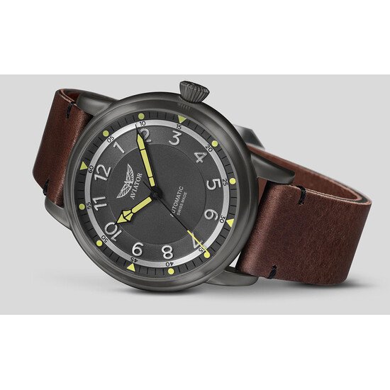 Zegarek typu pilot w stylu vintage Aviator