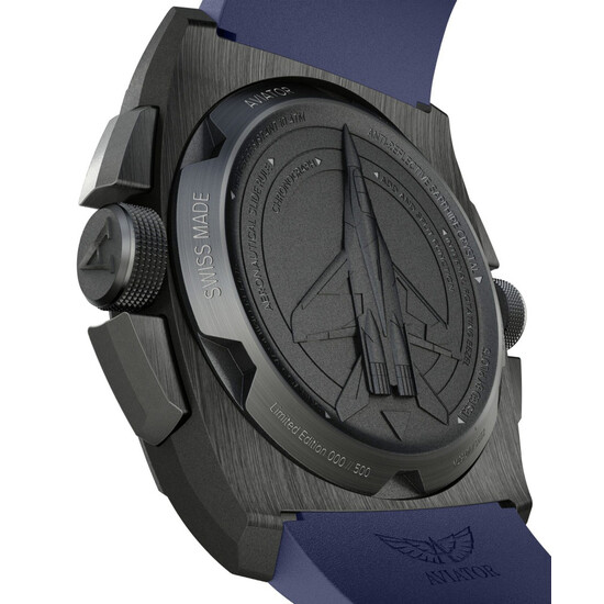 Tył zegarka Aviator