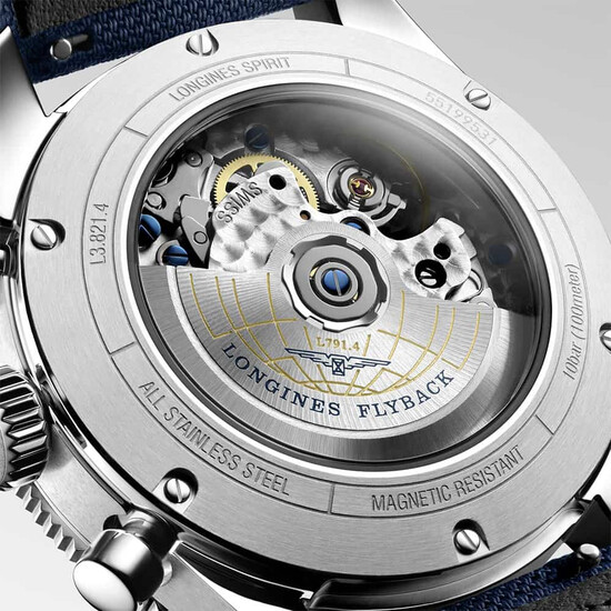 Transparentny dekiel zegarka Longines