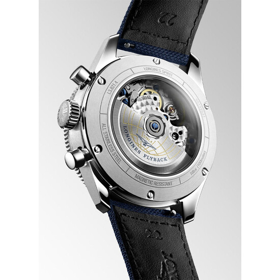 Tył zegarka Longines