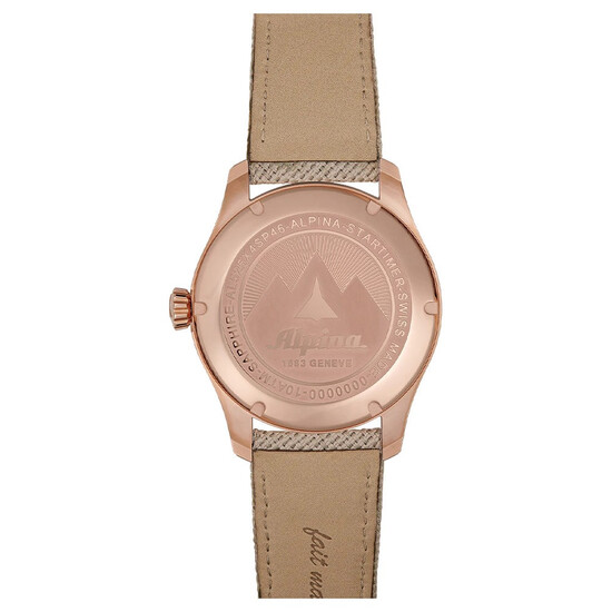 Tył zegarka Alpina