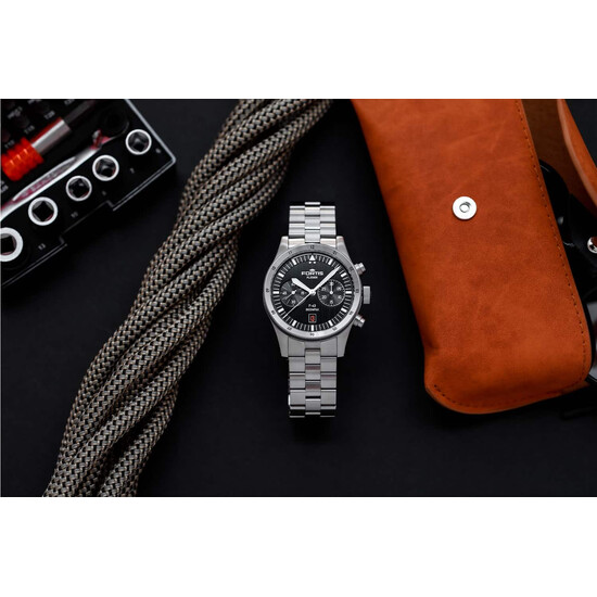 Zegarek w stylu lotniczym Fortis