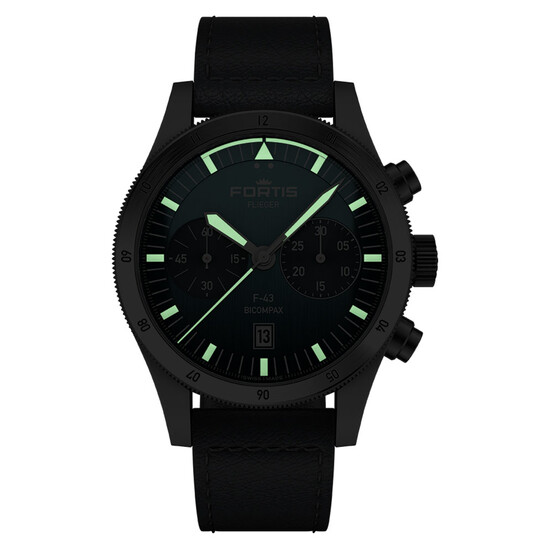 Podświetlenie zegarka Fortis Flieger