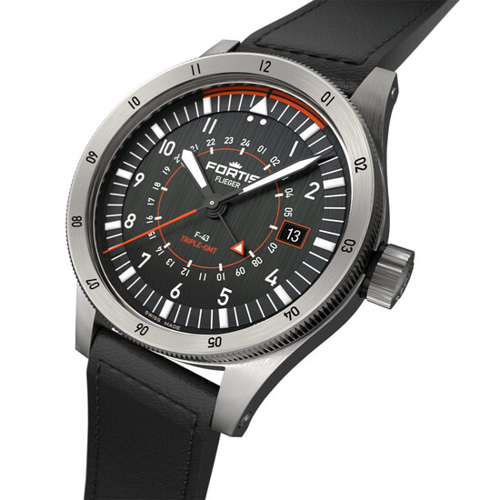 Automatyczny zegarek lotniczy Fortis