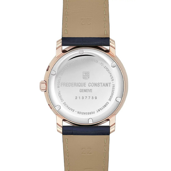 Tył zegarka Frederique Constant