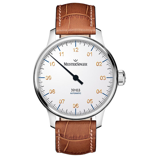 Jednowskazówkowy zegarek automatyczny MeisterSinger Automatic