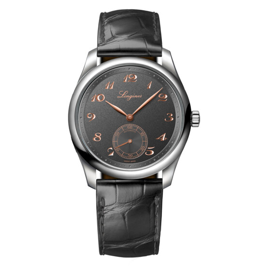 Męski zegarek Longines na skórzanym pasku