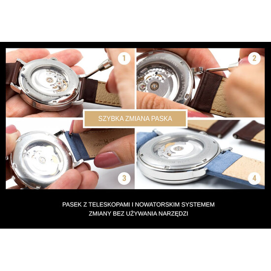 Pasek z teleskopami Hirsch Aristocrat